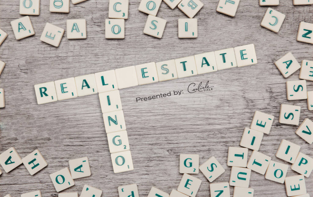 Real Estate Lingo Scrabble Board