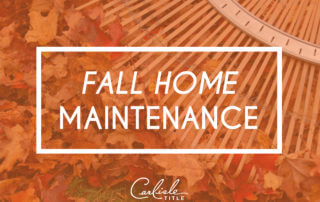 Fall Home Maintenance Checklist
