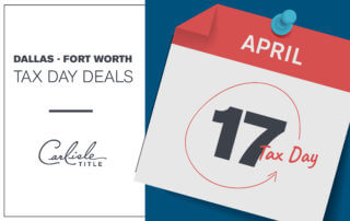 DFW Tax Deals 2018
