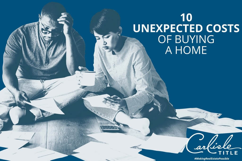 10 Unexpected Costs Of Buying A Home