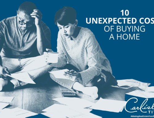 10 Unexpected Costs Of Buying A Home